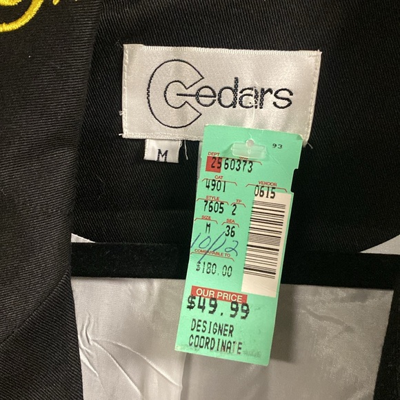 Cedars Deadstock 80s/90s blazer size medium - Picture 8 of 11